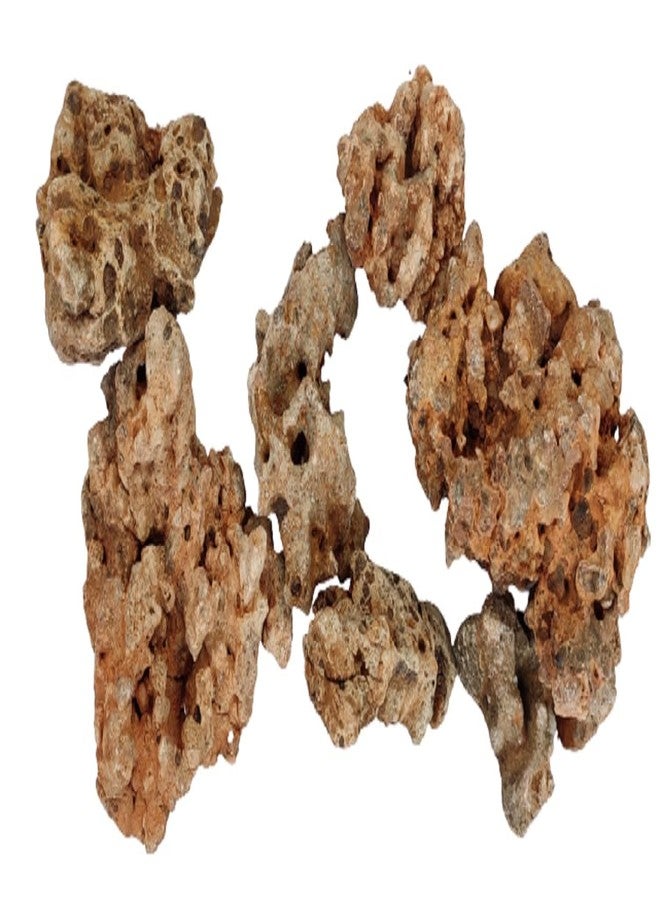 Maalavya Rock for Aquarium Decoration and Garden Decoration Congo Rocks/Hole Rocks (5 KG) - Image 1